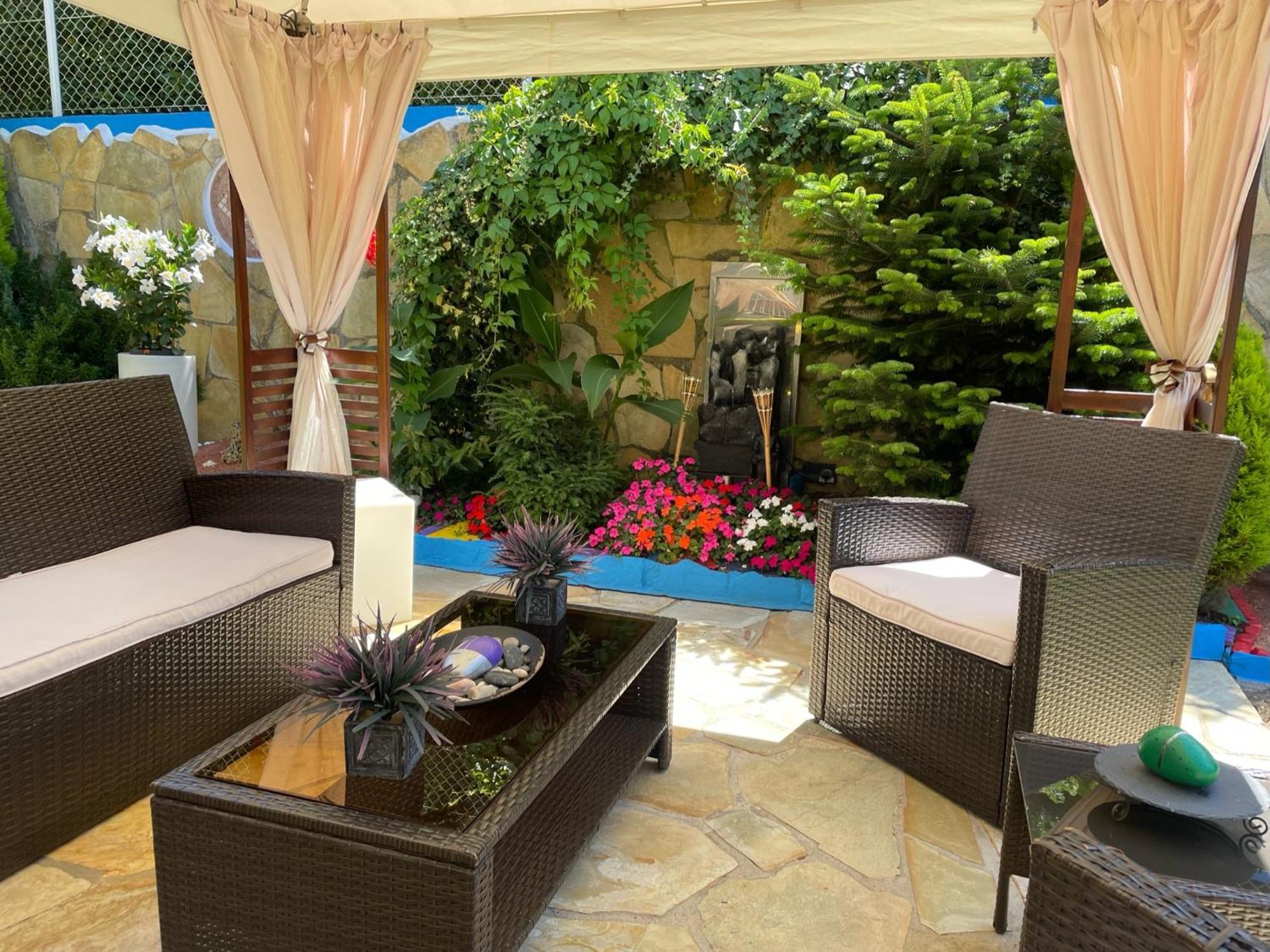 Hotel El Jardin à Soto de la Marina Extérieur photo